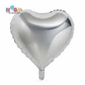 מיילר לב 18' כסף (10יח׳)