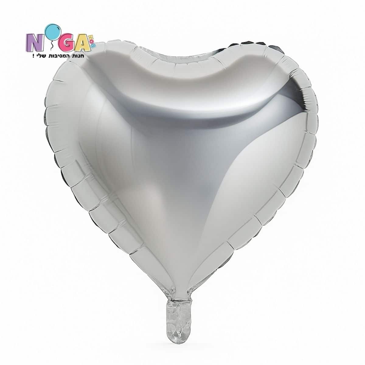 מיילר לב 18' כסף (10יח׳)