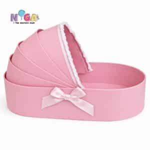 קופסאת עריסה צבע וורוד