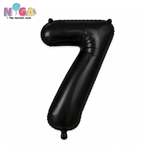 בלון מספר '34 שחור 7