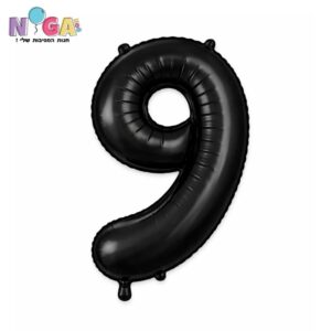 בלון מספר '34 שחור 9