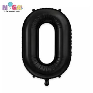 בלון מספר '34 שחור 0