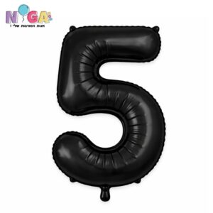 בלון מספר '34 שחור 5