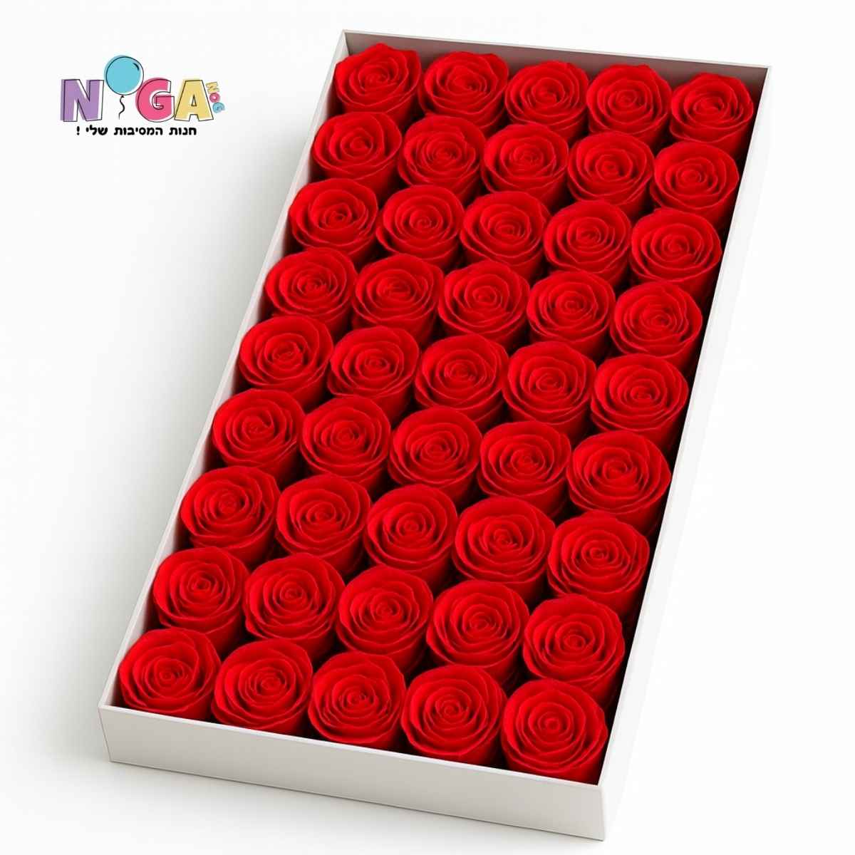 פרחי סבון צבע אדום