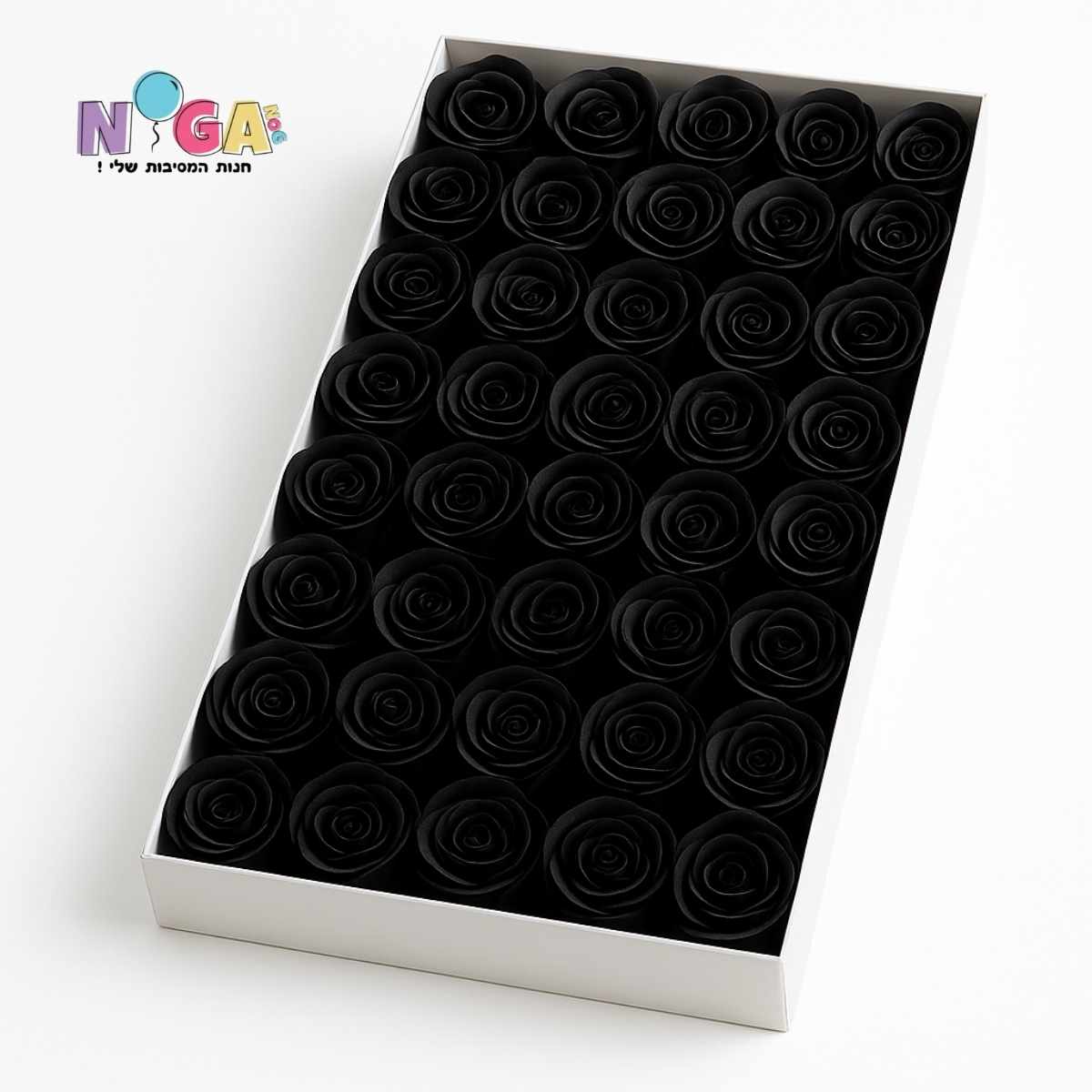 פרחי סבון שחור