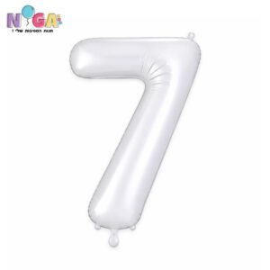בלון מספר '34 לבן 7