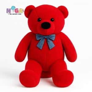 דובי ענק רך ומפנק 1.6 מטר אדום