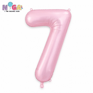 בלון מספר 34' וורוד 7