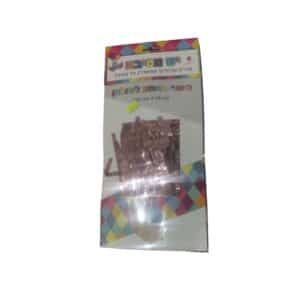 חצאית שולחן - וורוד מטאלי