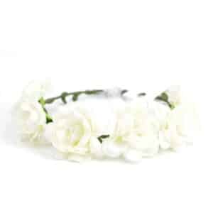 זר לראש לבן