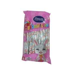 מרשמלו מסולסל ארוך צבעוני