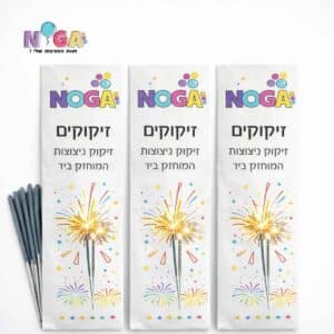 זיקוק מקל שלישייה (10 בכל חב׳)