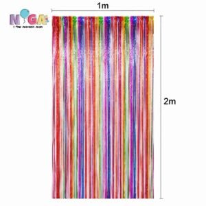 וילון פרנזים לתלייה 1×2 מטר צבעוני