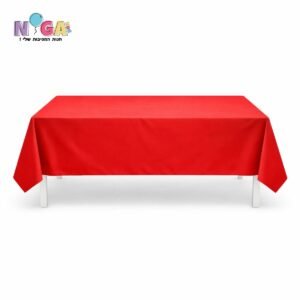 מפת שולחן אלבד חד-פעמית 180/110 - אדום