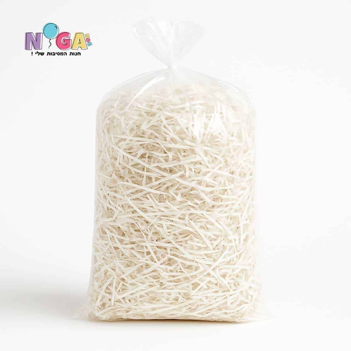 שק נייר גרוס לבן 8–10 ק”ג