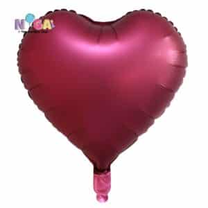 מיילר לב 18' אדום יין (10יח׳)