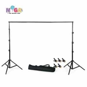 מתקן רקעים טלסקופי (סטנד לוילון )