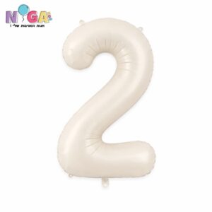 בלון מספר 34' שמנת 2