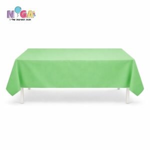 מפת שולחן אלבד חד-פעמית 180/110 - ירוק תפוח